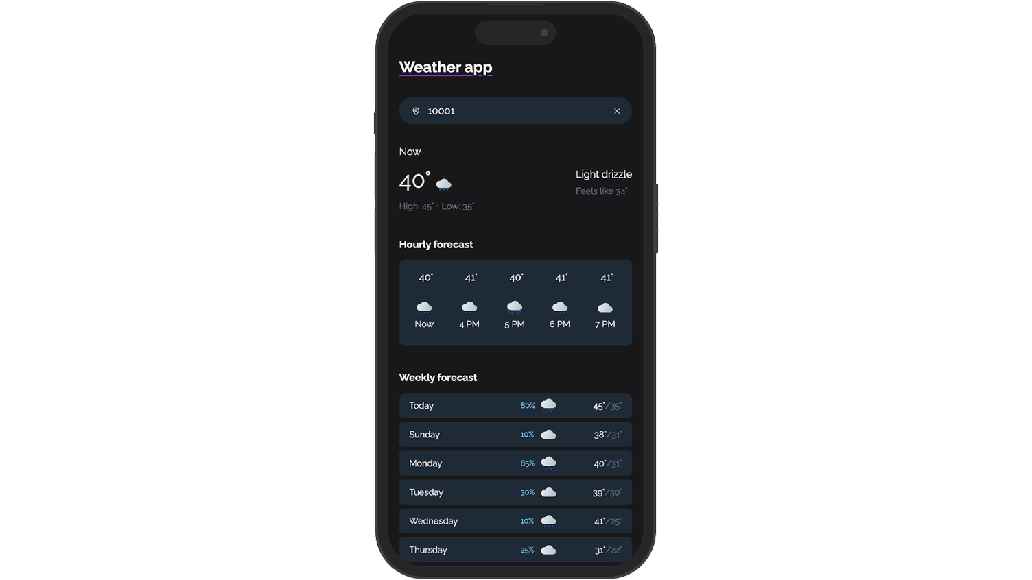 Weather App