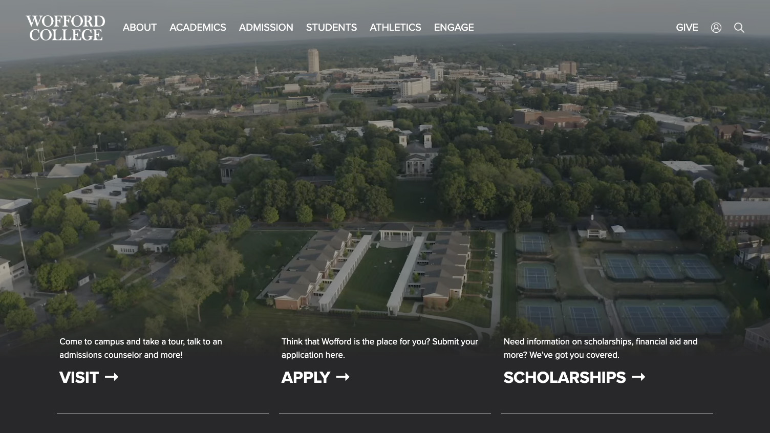 Wofford Homepage